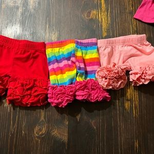 Ruffle shorts